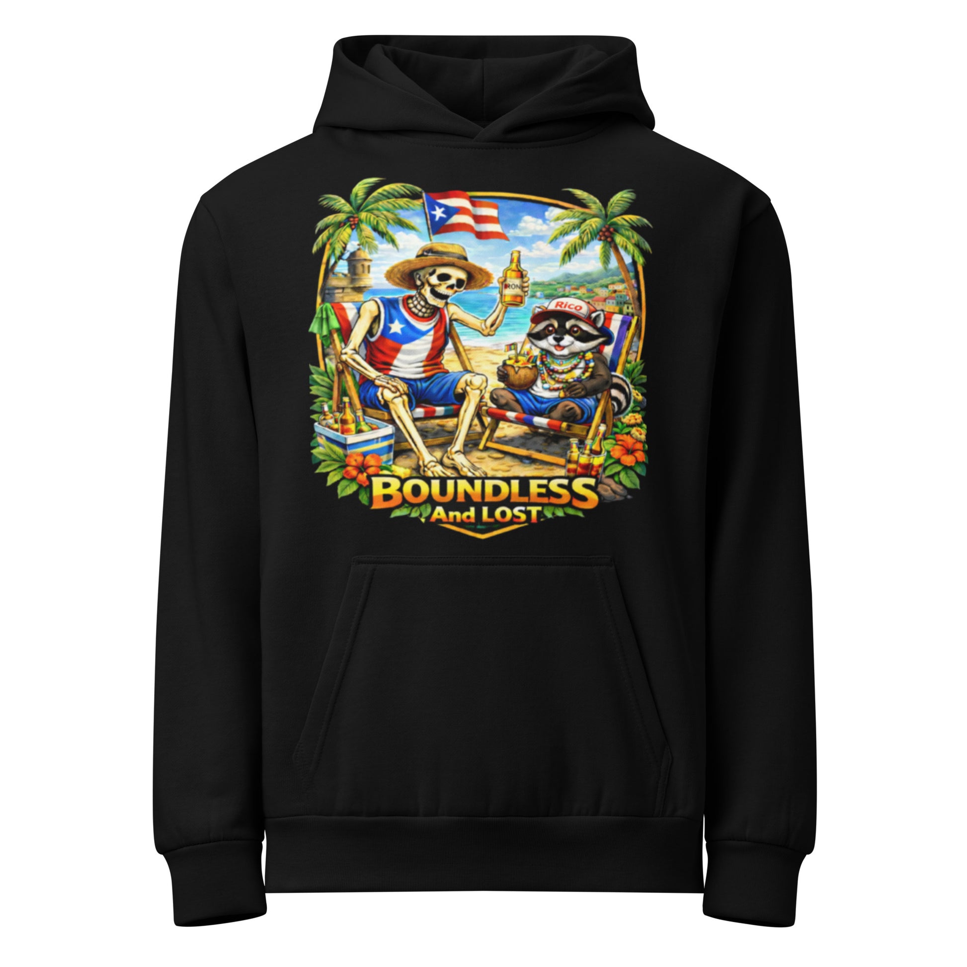 Bones and Rico Puerto Rico island hoodie Boundless And Lost