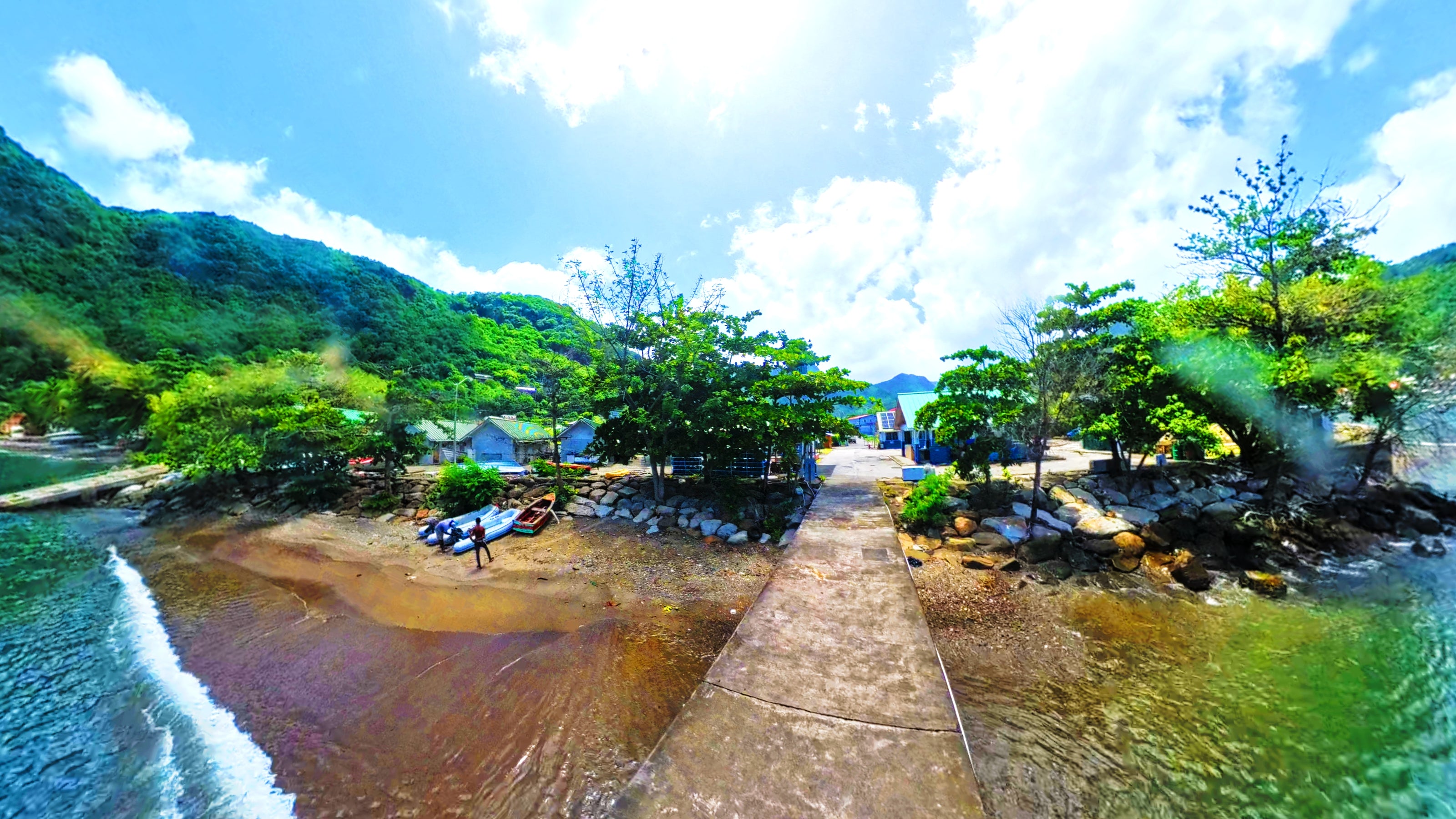 St. Lucia Shore of Soufriere Boundless And Lost